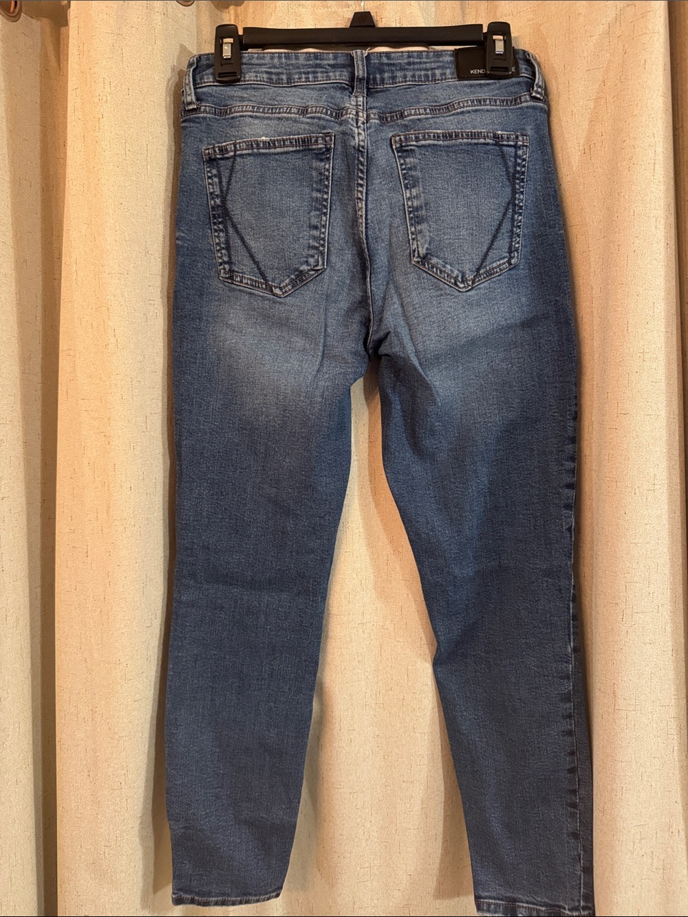 Kendall & Kylie Medium Blue Skinny Distressed Jeans - Picture 3 of 3